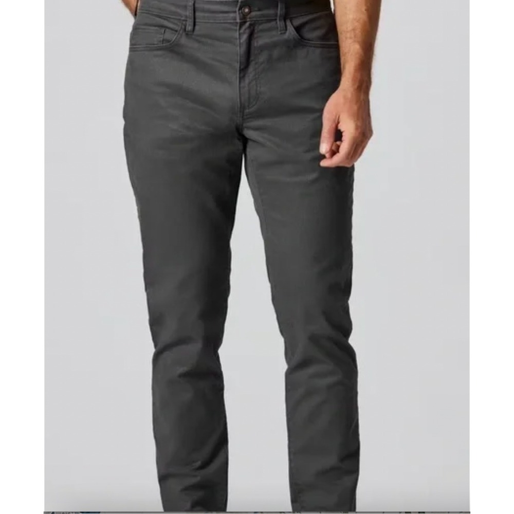 Flint and‎ Tinder 365 5 Pocket Pant Charcoal Slim Fit Mens Size 30x30